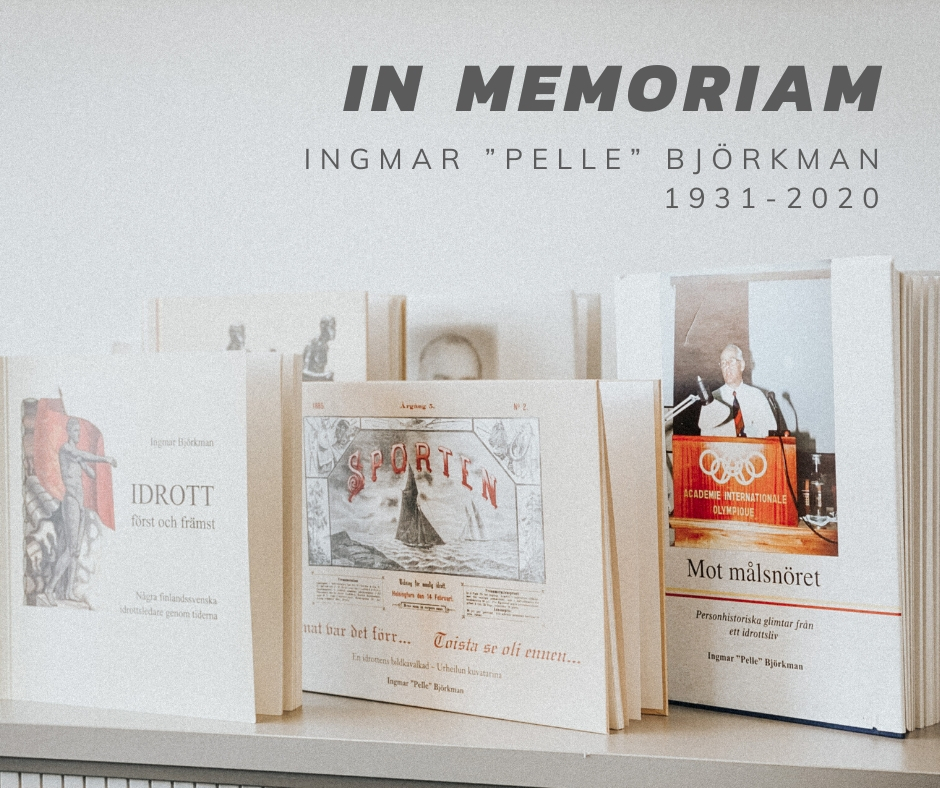En minnesbild för Ingmar "Pelle" Björkman som avled 2020.